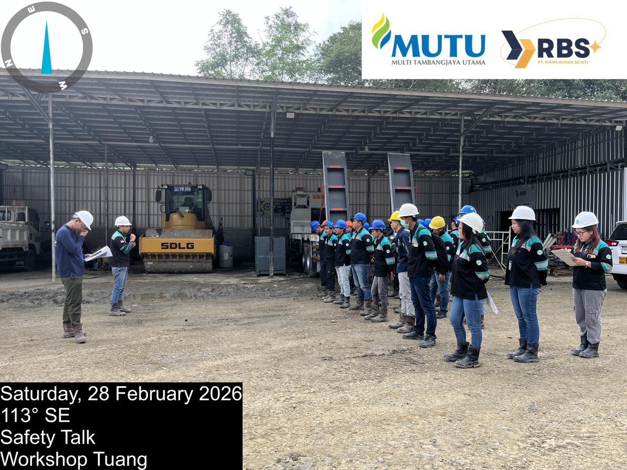 Safety Talk dan Penyampaian Tata Tertib Kerja serta Kewajiban Pelaporan SPT Tahunan PPh 21